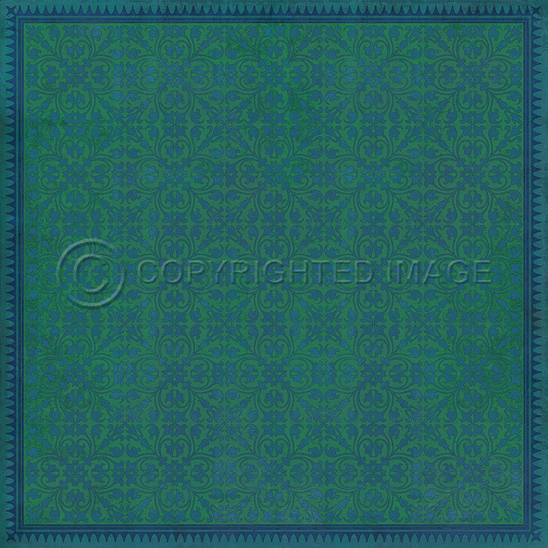 Pattern 21 How Doth the Little Crocodile 48x48