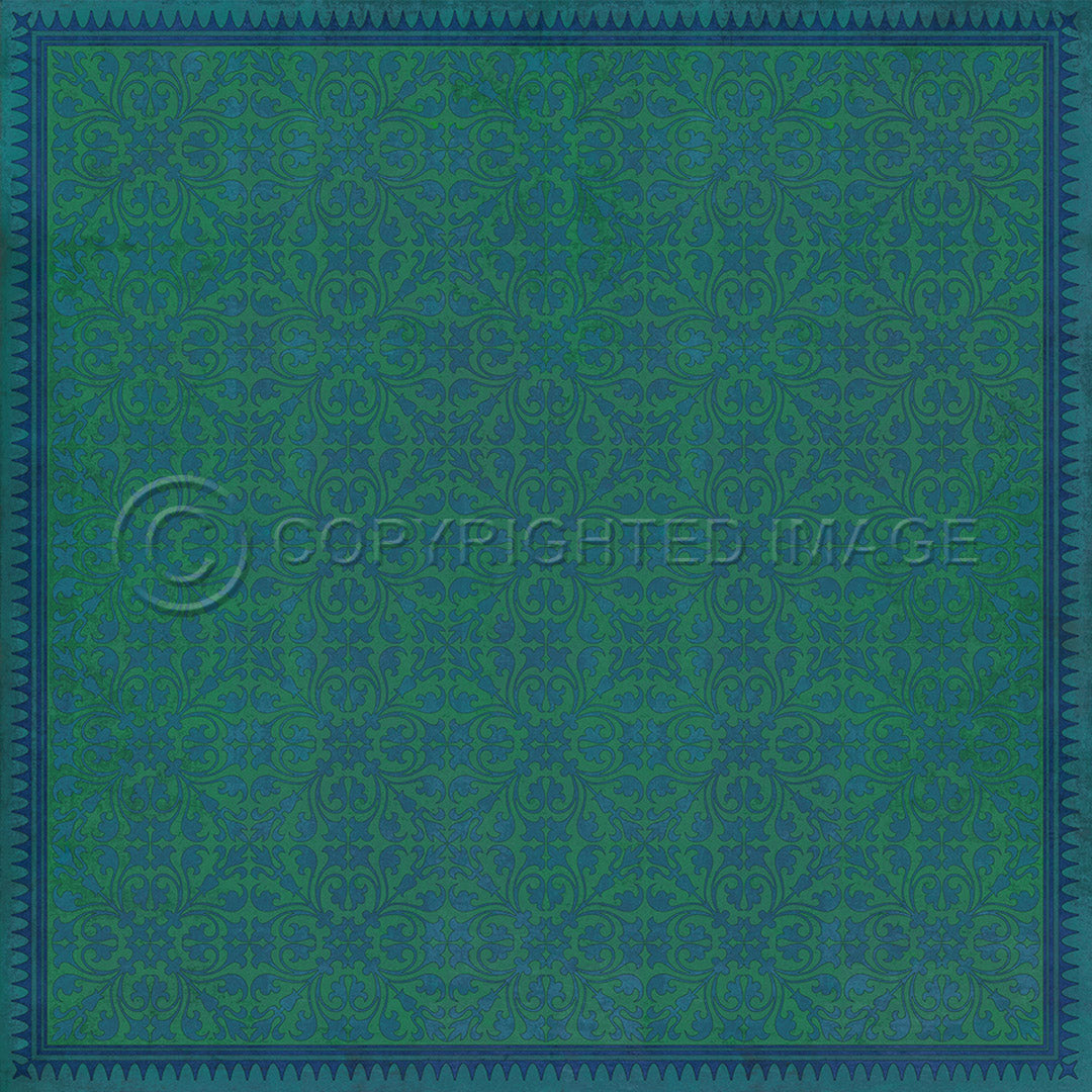 Pattern 21 How Doth the Little Crocodile 60x60