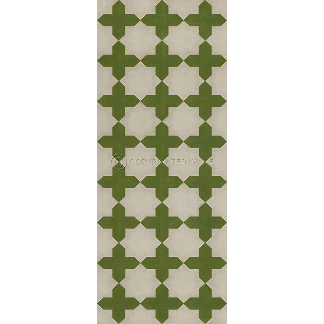 Pattern 23 Olive Tree 36x90