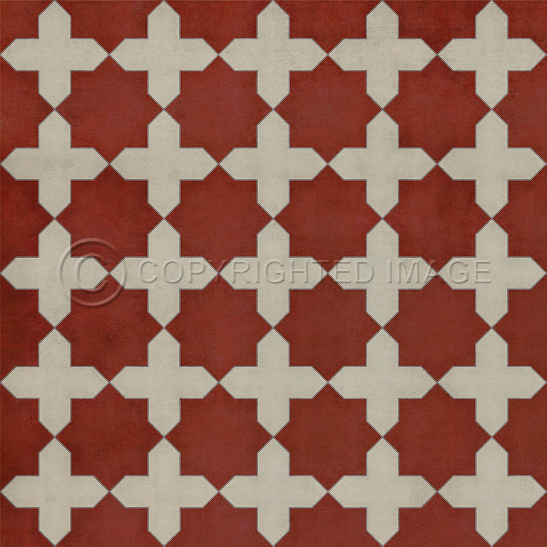 Pattern 23 Red Like Crimson 48x48