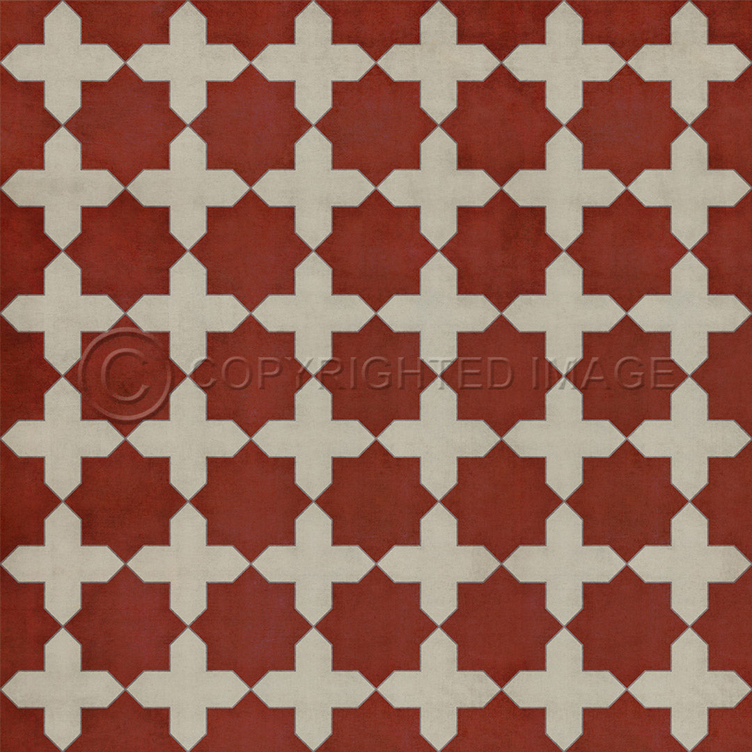 Pattern 23 Red Like Crimson 72x72