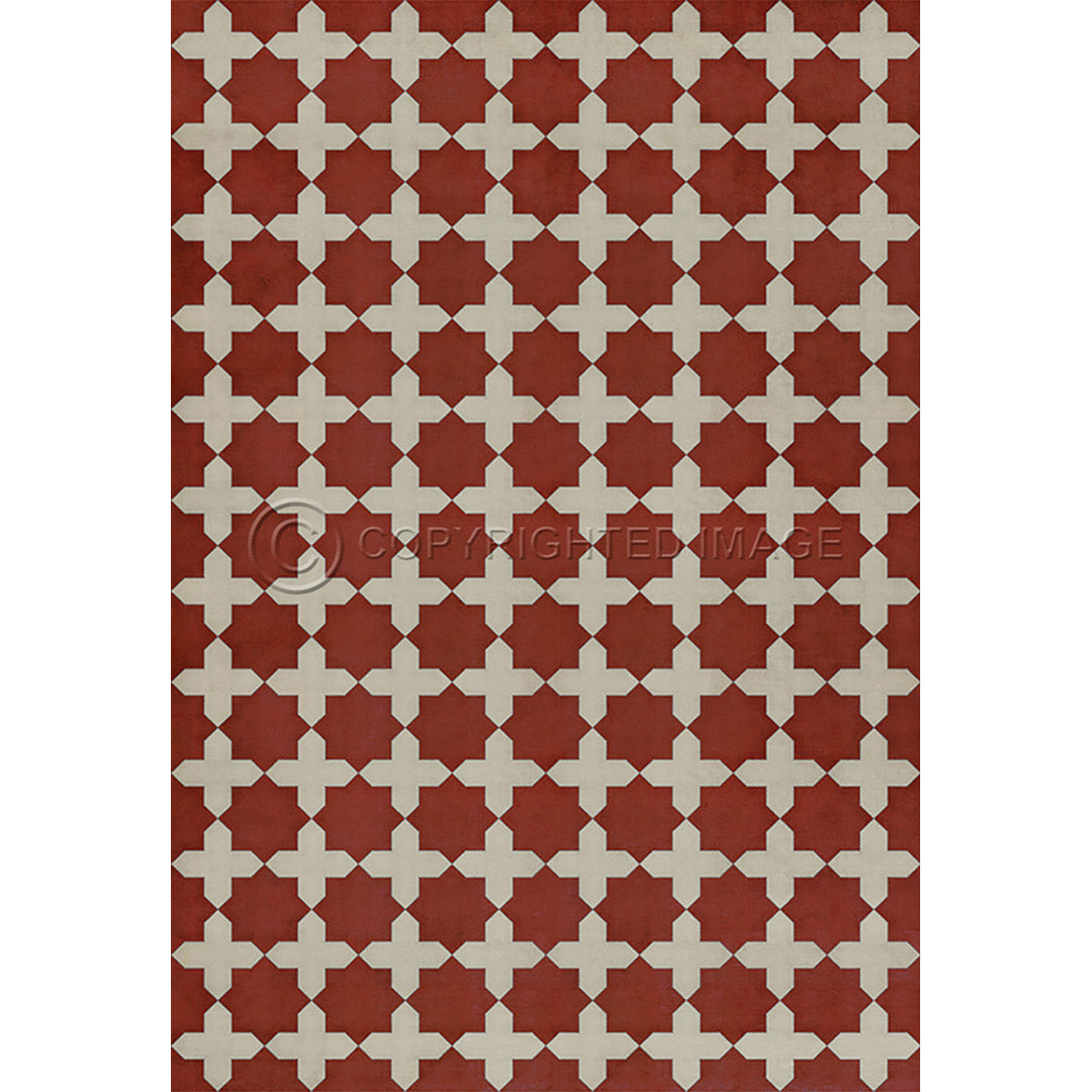 Pattern 23 Red Like Crimson 96x140