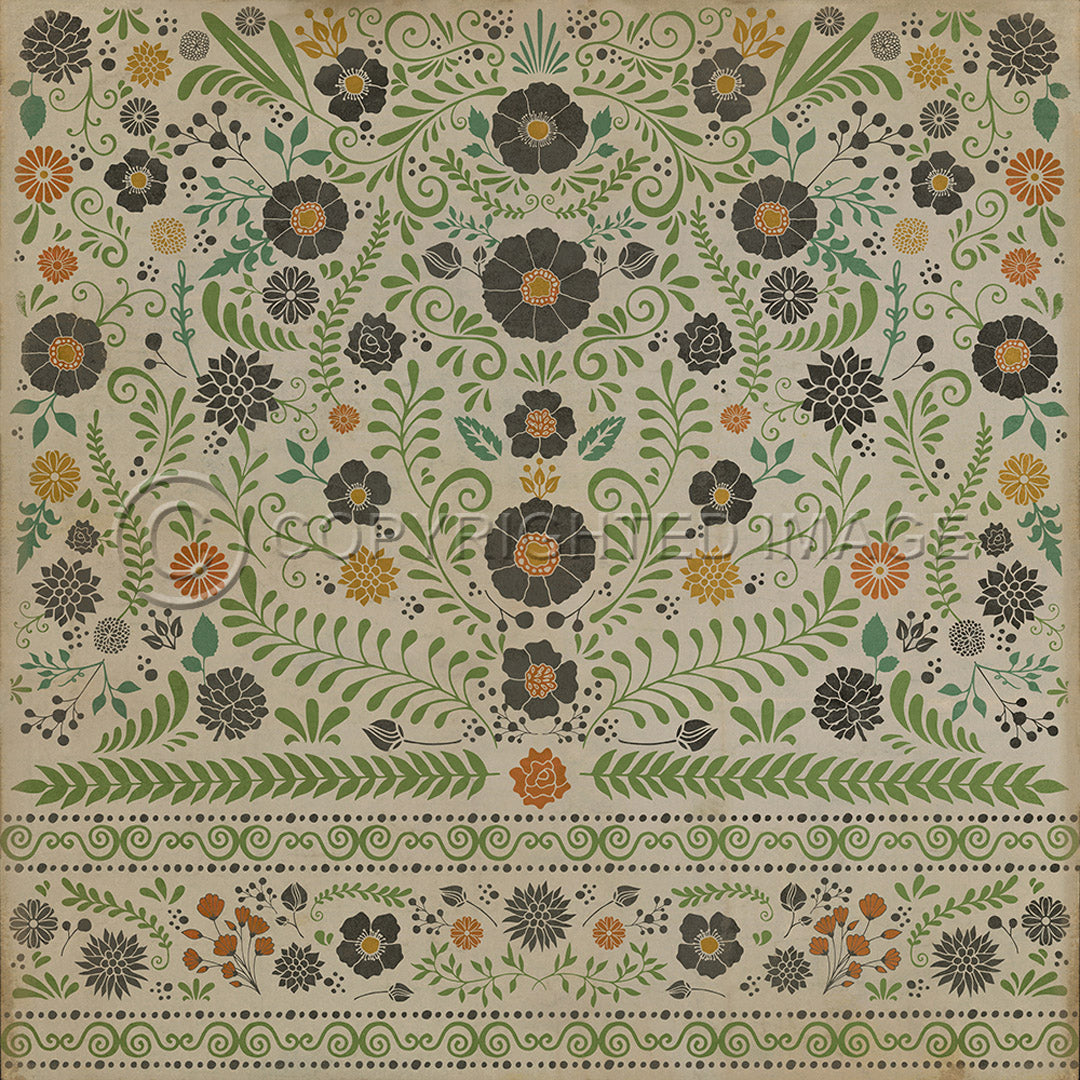 Pattern 36 Prettiest Weeds 36x36