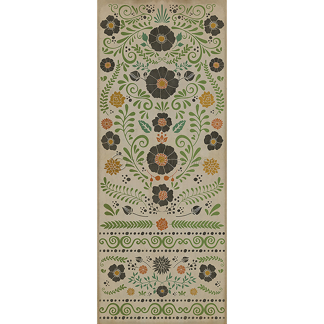 Pattern 36 Prettiest Weeds 36x90