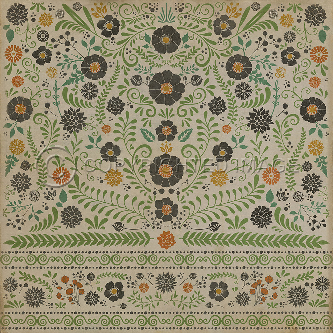 Pattern 36 Prettiest Weeds 72x72