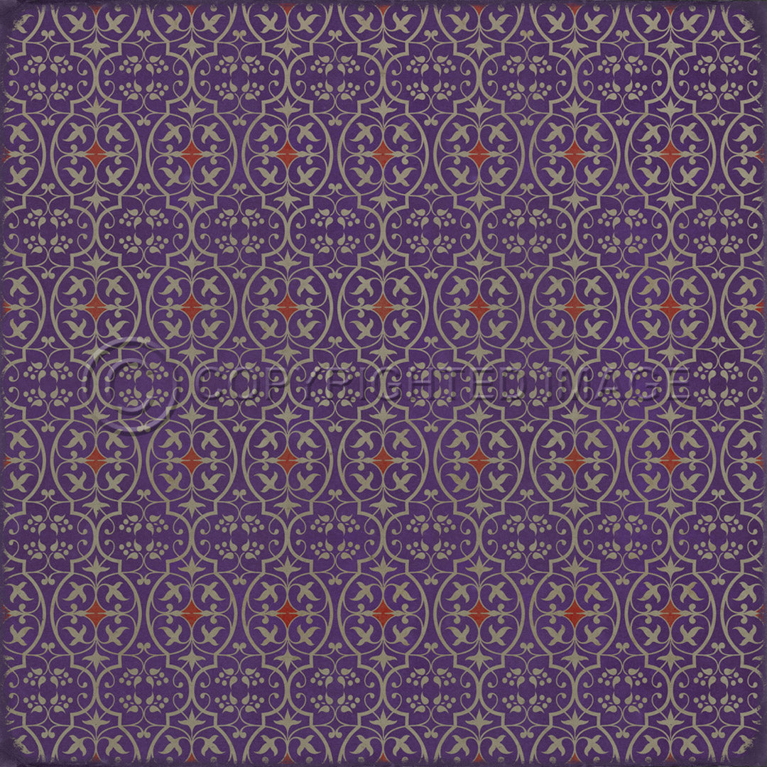 Pattern 51 I Shall Wear Purple 48x48