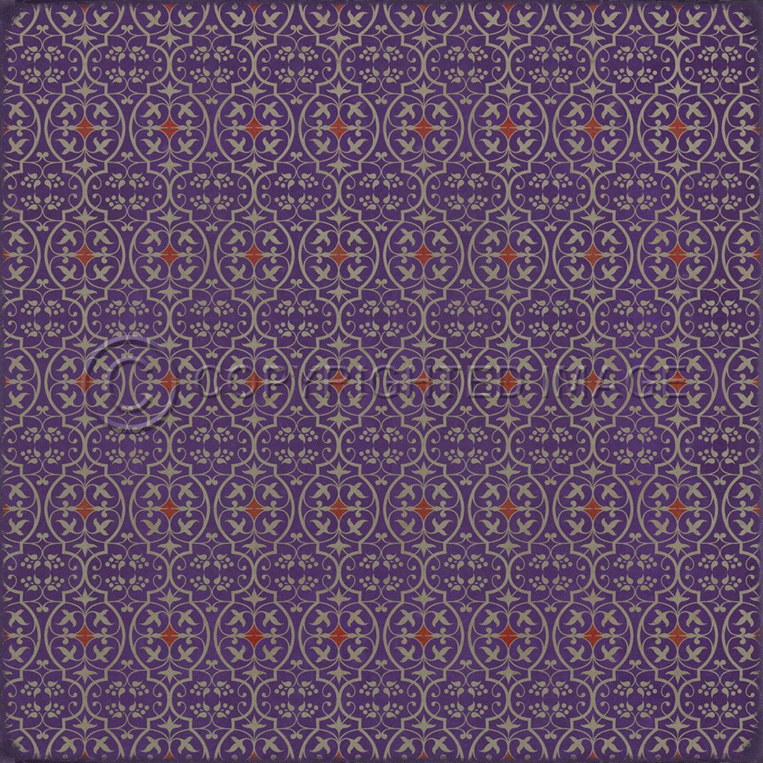 Pattern 51 I Shall Wear Purple 60x60