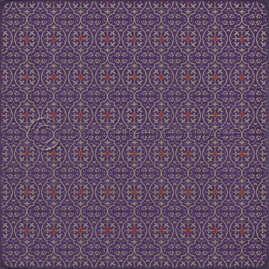Pattern 51 I Shall Wear Purple 96x96