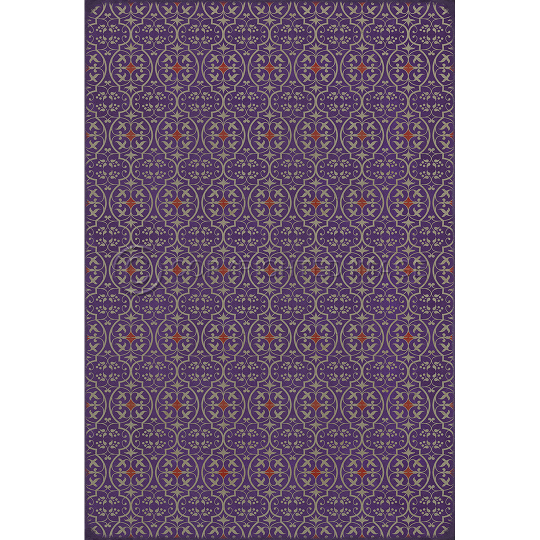 Pattern 51 I Shall Wear Purple 96x140