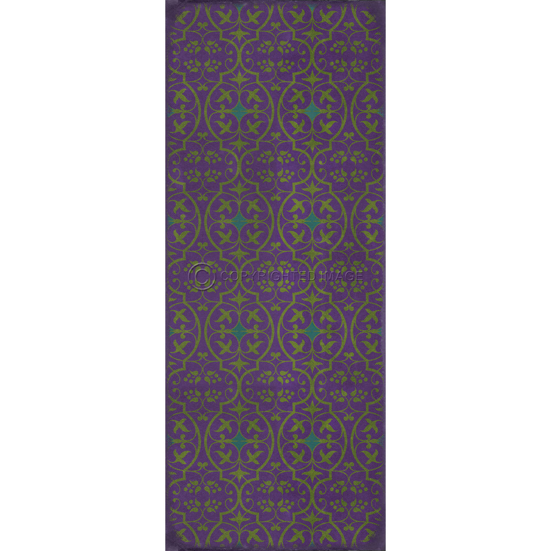 Pattern 51 the Souls of Good Violets 36x90