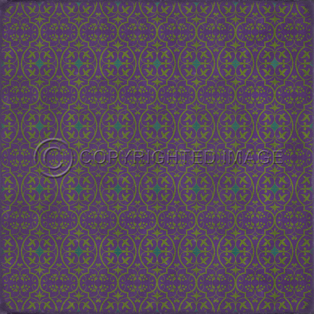 Pattern 51 the Souls of Good Violets 48x48