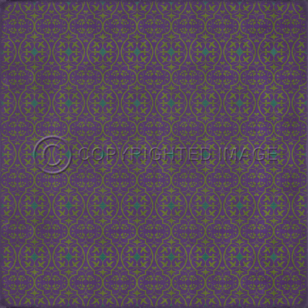 Pattern 51 the Souls of Good Violets 72x72