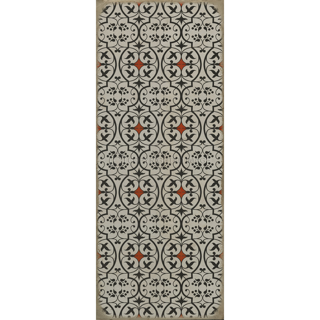 Pattern 51 Whats black and white and red all over 36x90