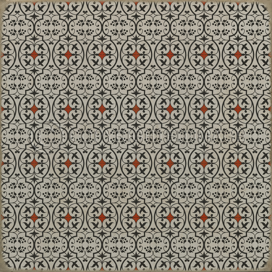 Pattern 51 Whats black and white and red all over 60x60