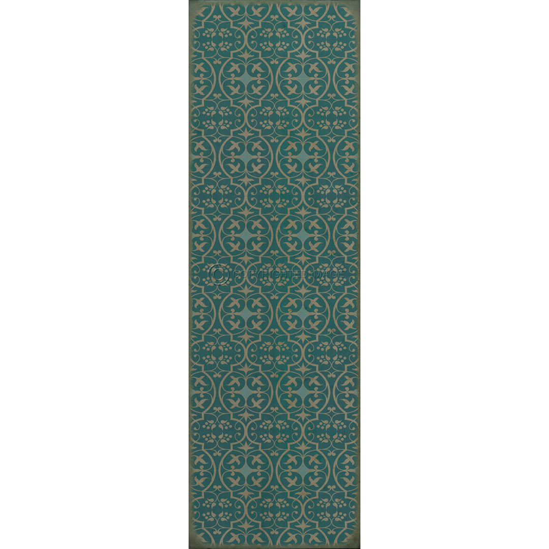 Pattern 51 When the rest of Heaven was blue 36x115