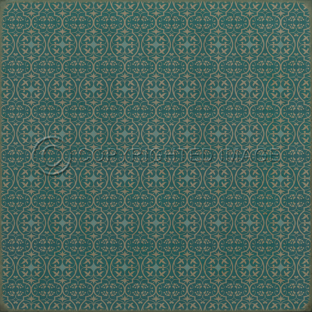 Pattern 51 When the rest of Heaven was blue 96x96