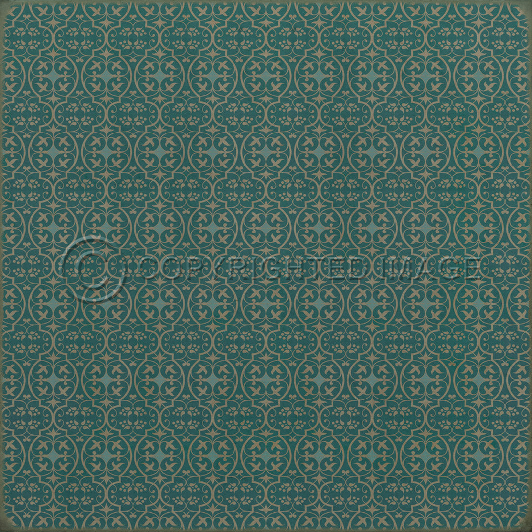 Pattern 51 When the rest of Heaven was blue 120x120