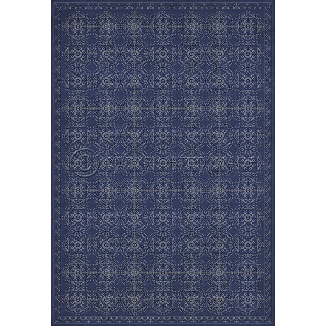 Pattern 28 Indigo Bandana 96x140