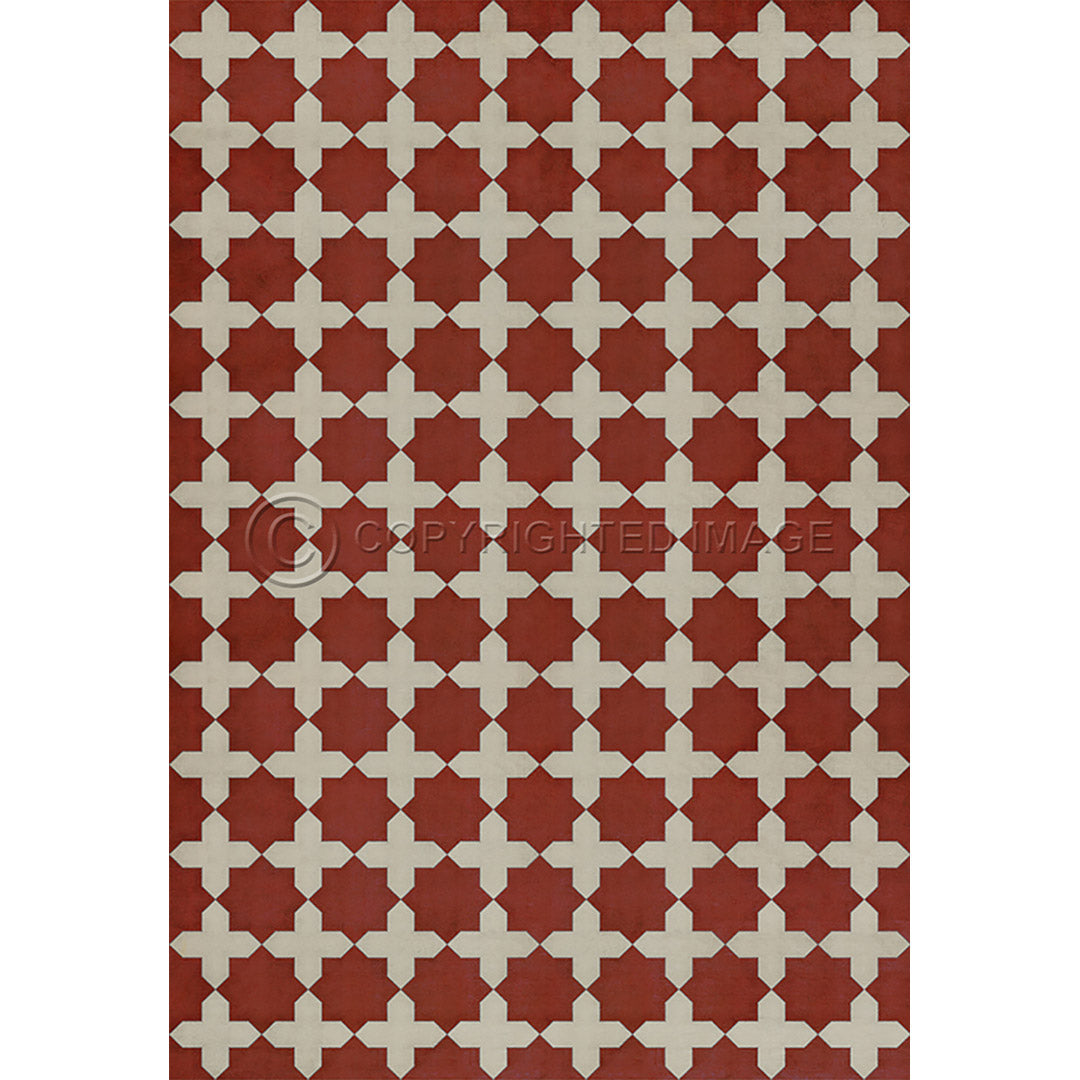 Pattern 23 Red Like Crimson 120x175