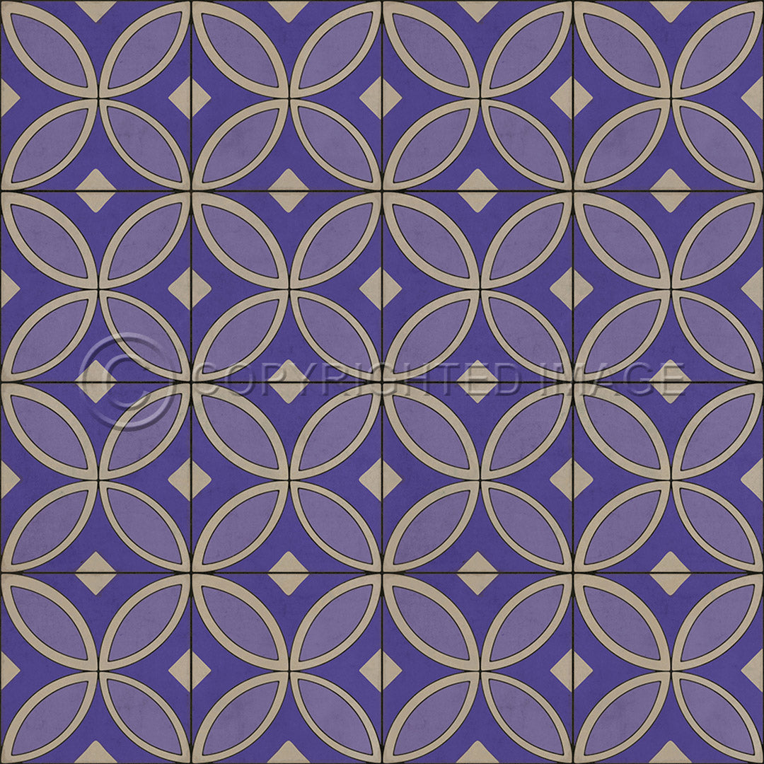 Pattern 70 Waltzing with Violets in Our Hair   48x48