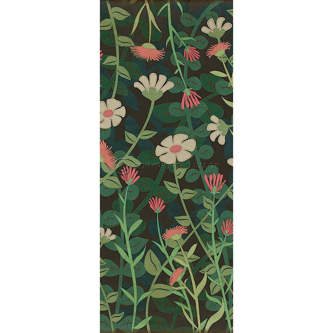 Pattern 73 Little Idas Flowers 36x90