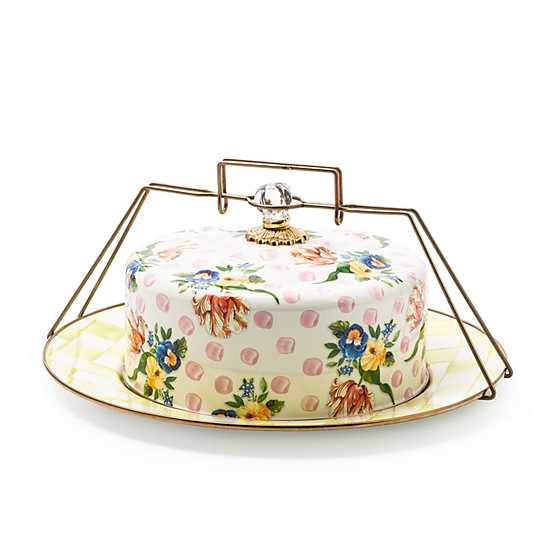Wildflower Cake Carrier - Pink