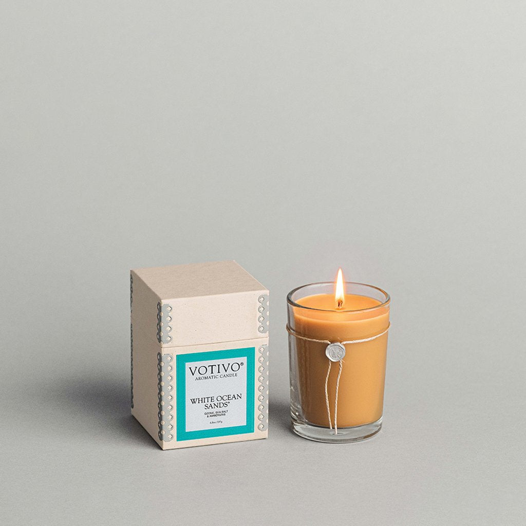 Aromatic Candle White Ocean Sands