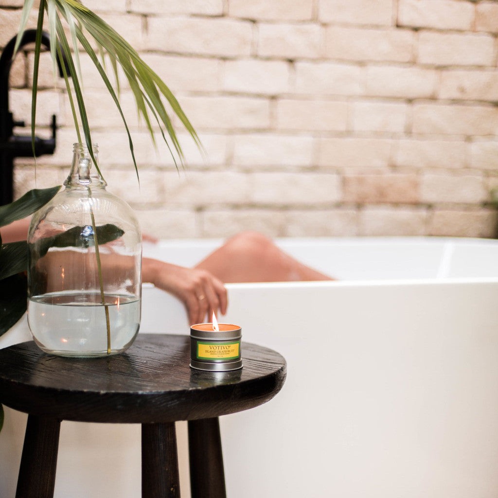 Aromatic Travel Tin Candle-Island Grapefruit