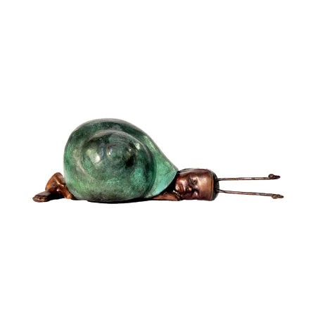 Bronze Baby in Snails Shell