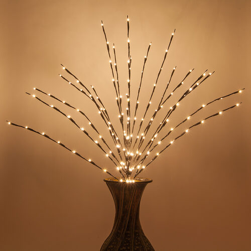 40" Lighted Branches Brown