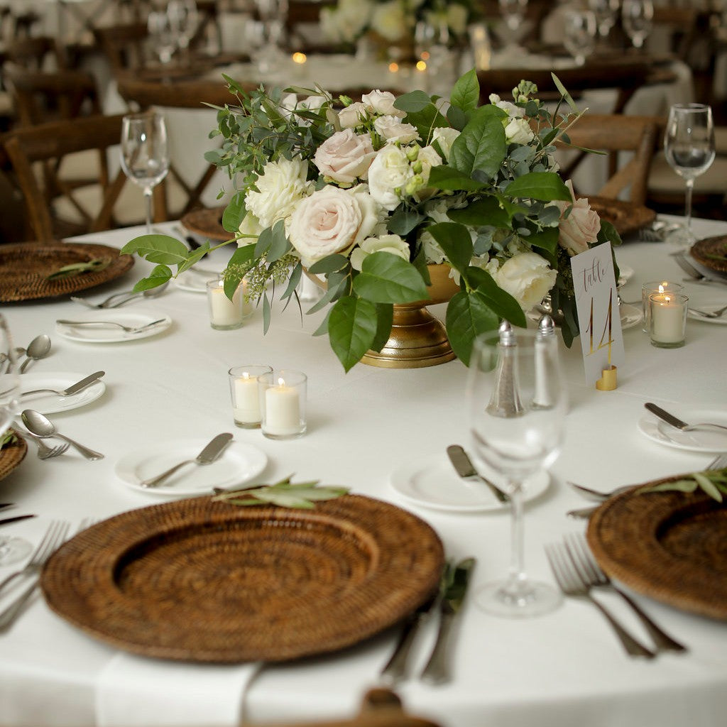 Rattan Charger Plates