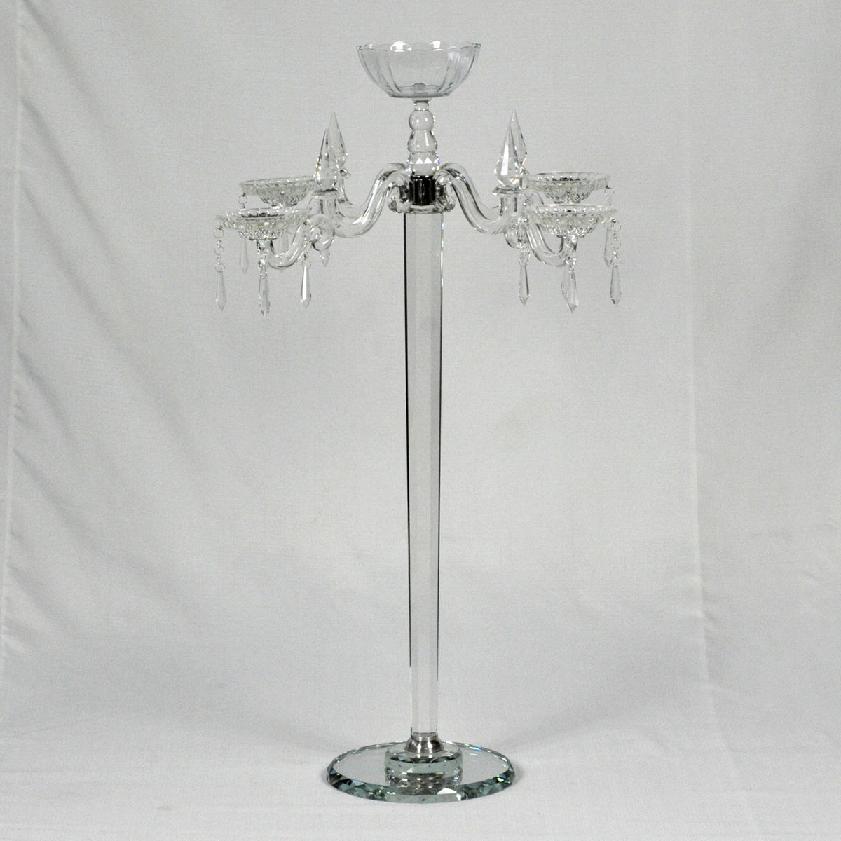 Crystal Candelabra - Flowers Vase