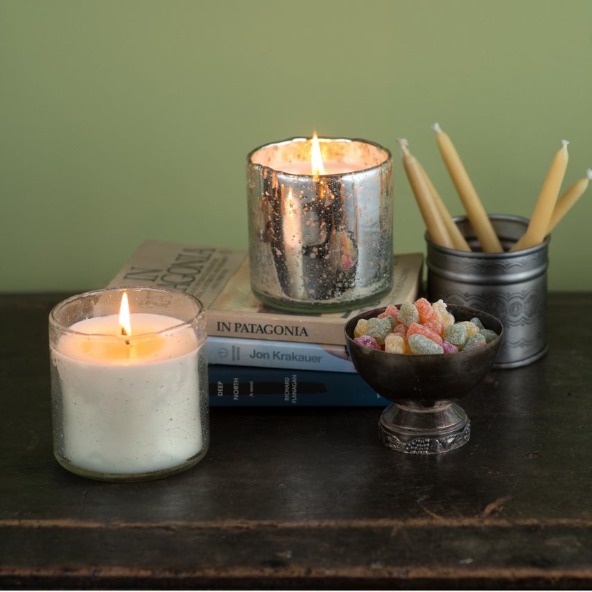 Clear Artisan Blown Glass Tumbler