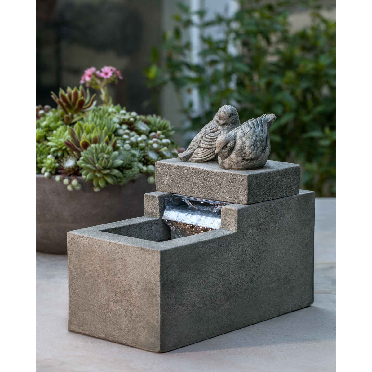Mini Element With Birds Fountain
