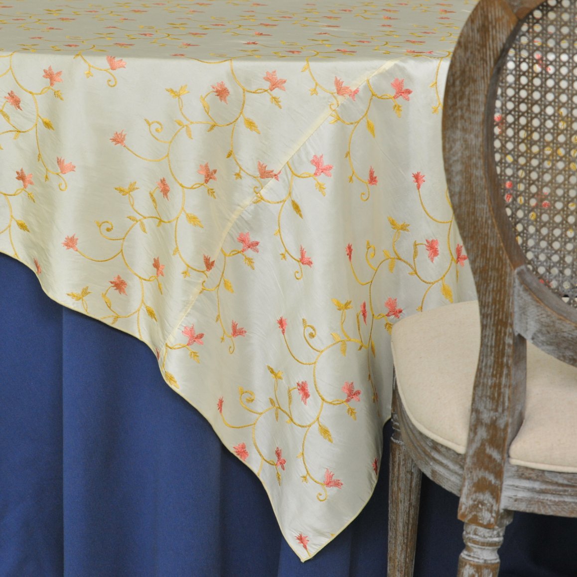Gold Convolvulus Tablecoth