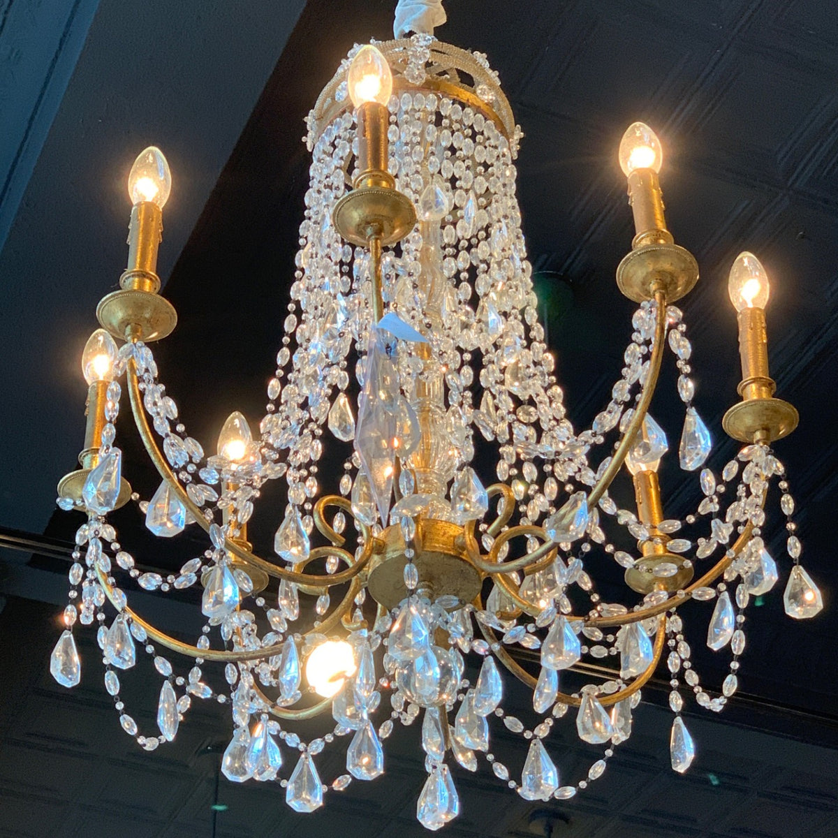 Gold Elizabeth Chandelier