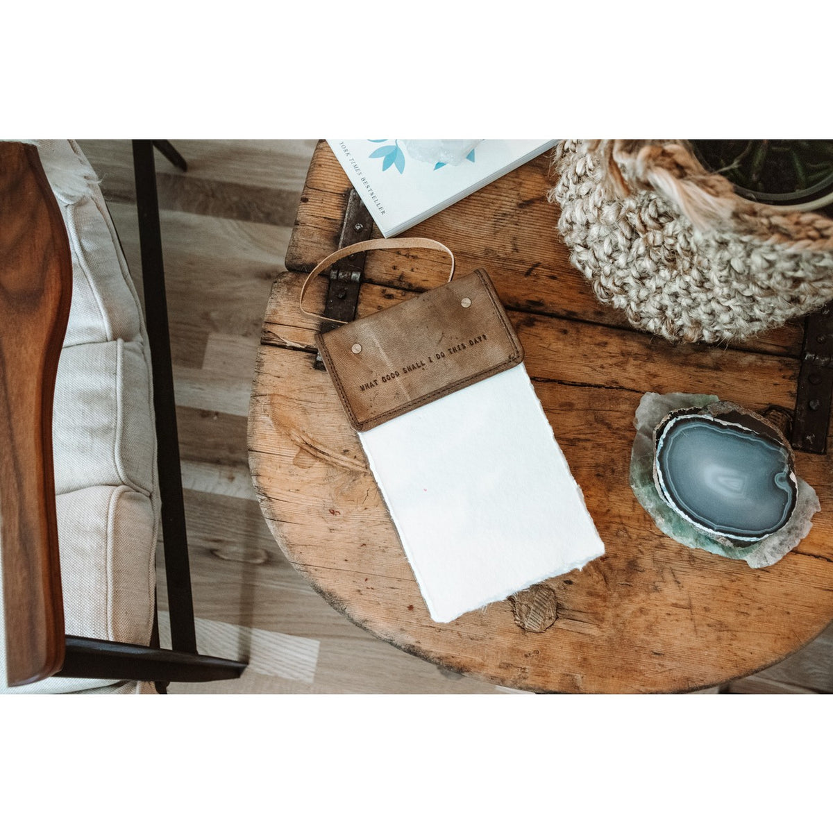 Hanging Leather Journal