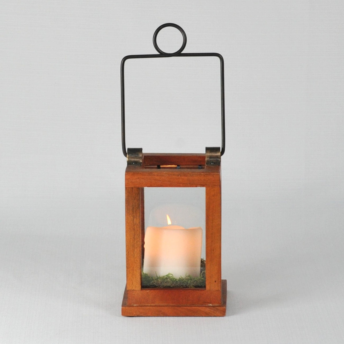 Wood and Glass Lattern - small