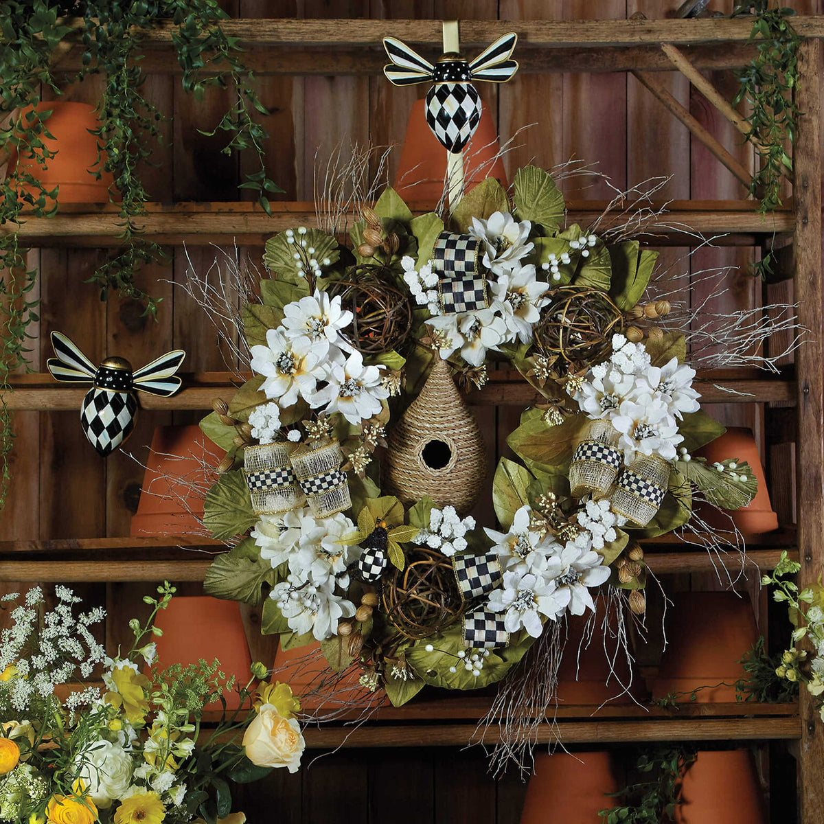 Queen Bee Wreath Hanger