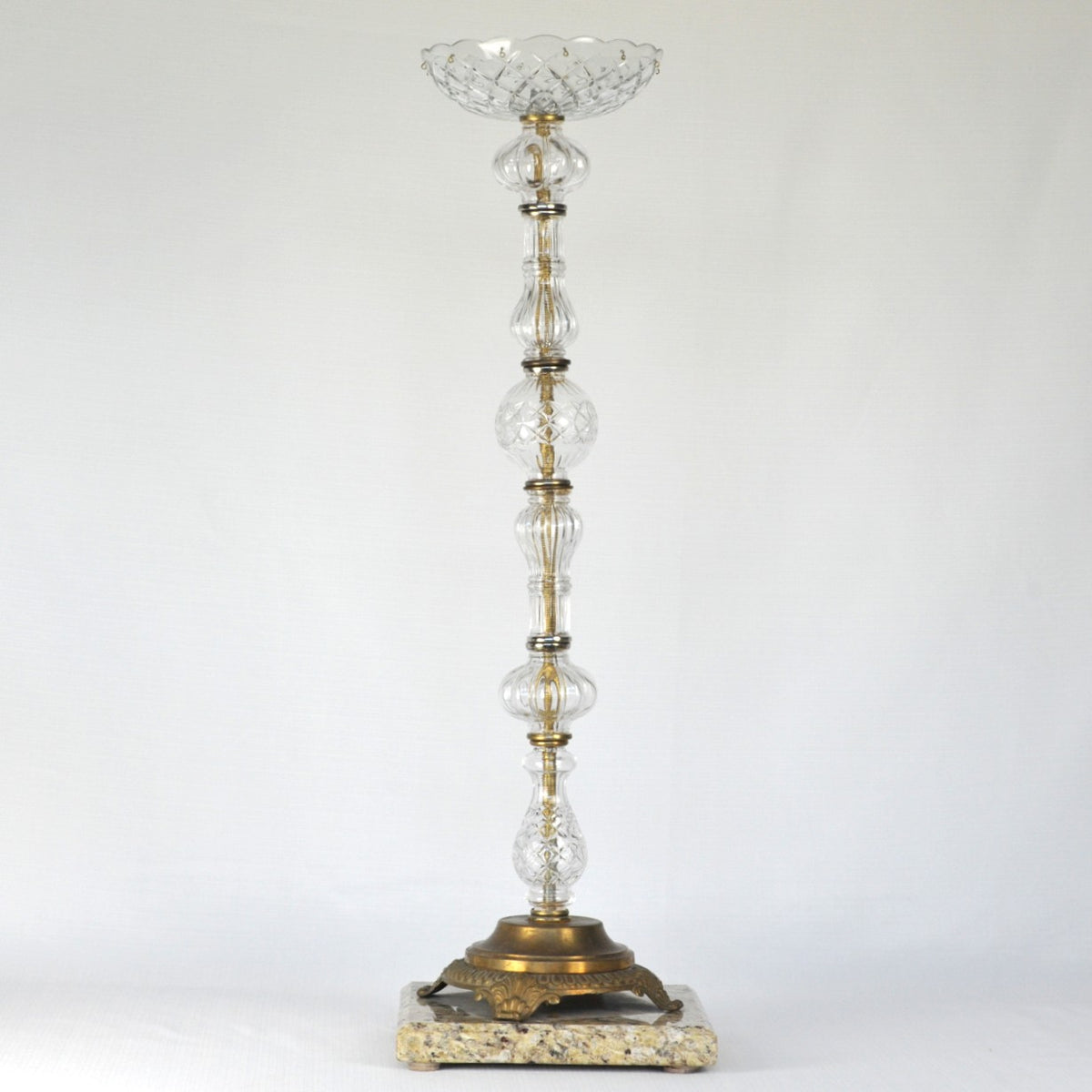 Wedding Flowers Stand - Crystal