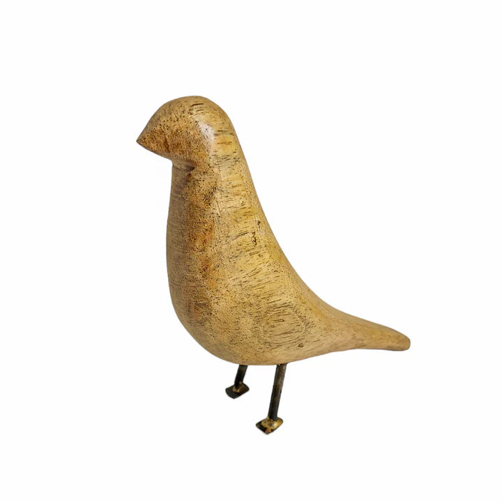Hand Carved Wooden Birds