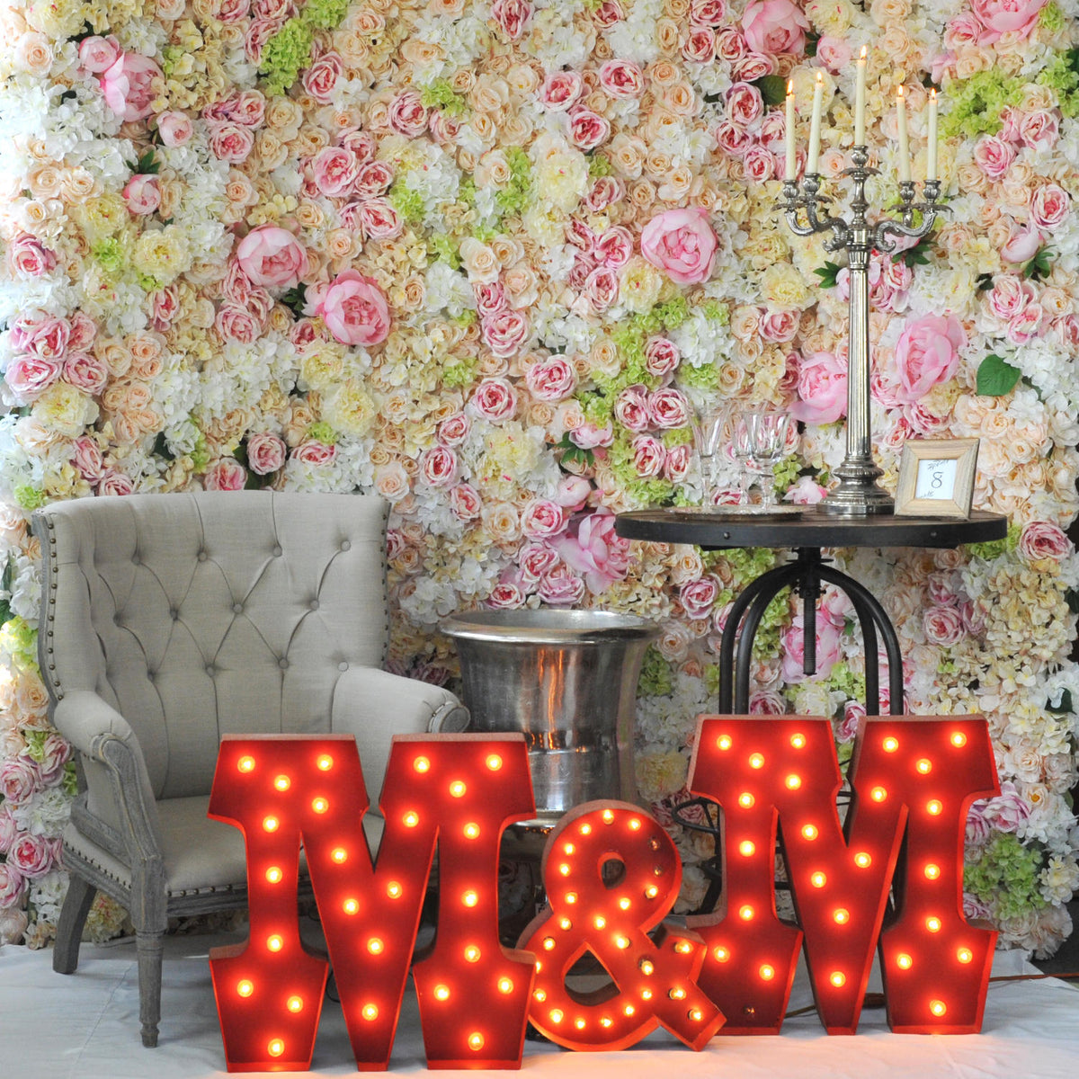 Flowers Wall - (Artificial Flora)