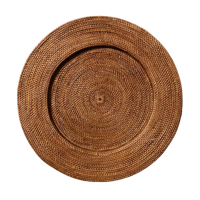 Rattan Charger Plates