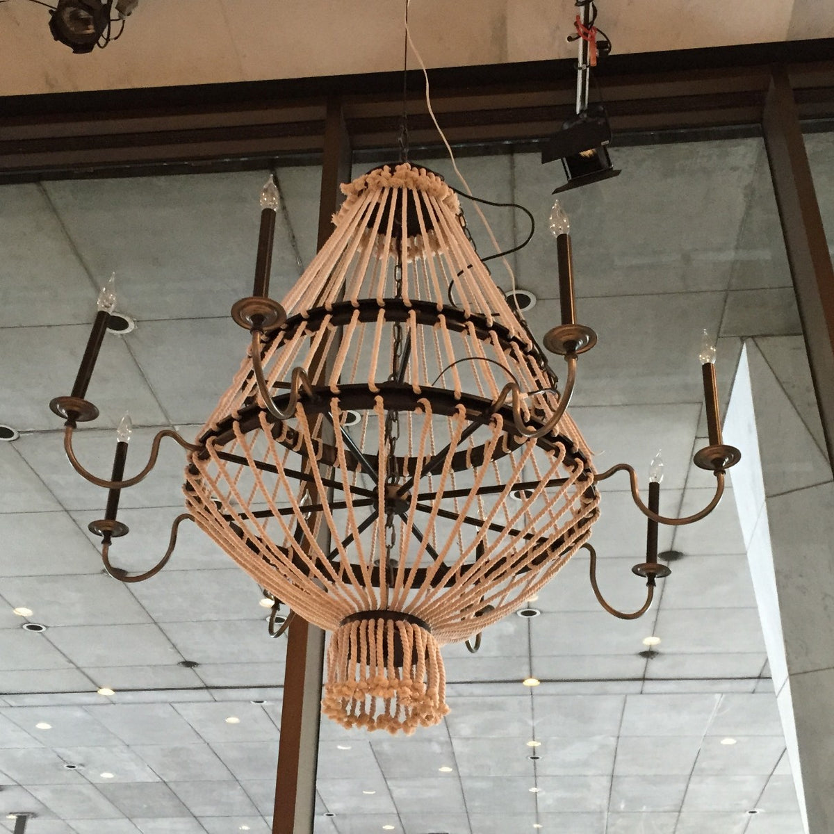Rope Chandelier