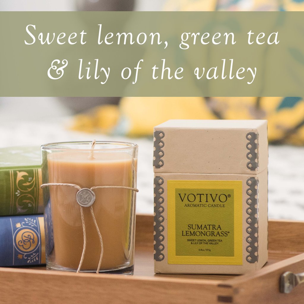 Aromatic Candle Sumatra Lemongrass