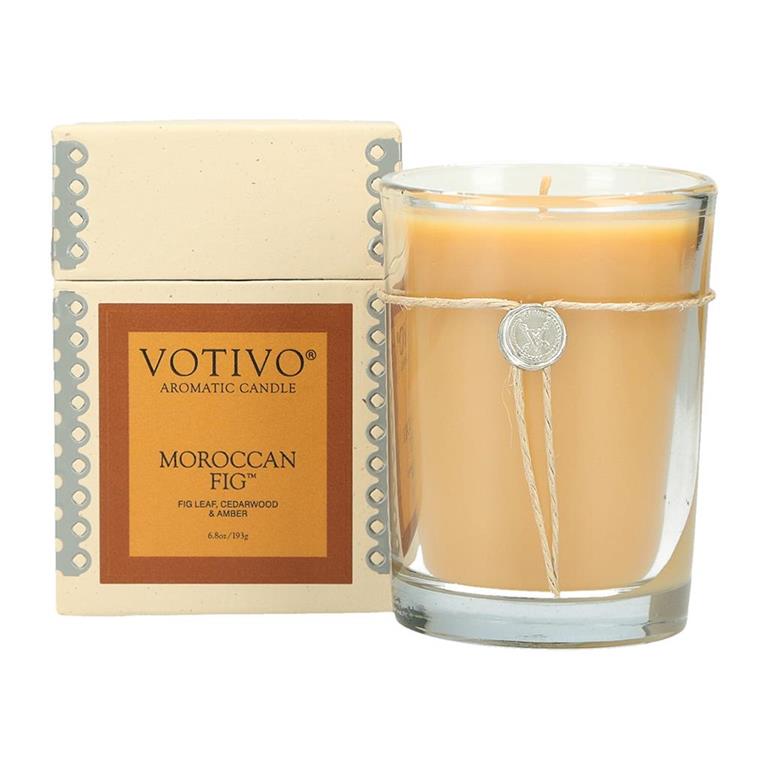 6.8 oz Aromatic Candle Moroccan Fig