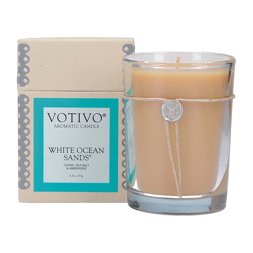 Aromatic Candle White Ocean Sands