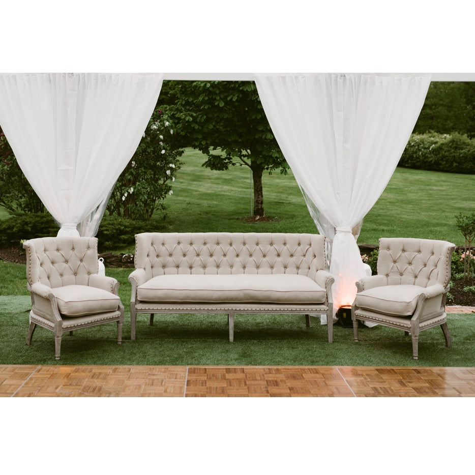 Gray Chairs and Sofa