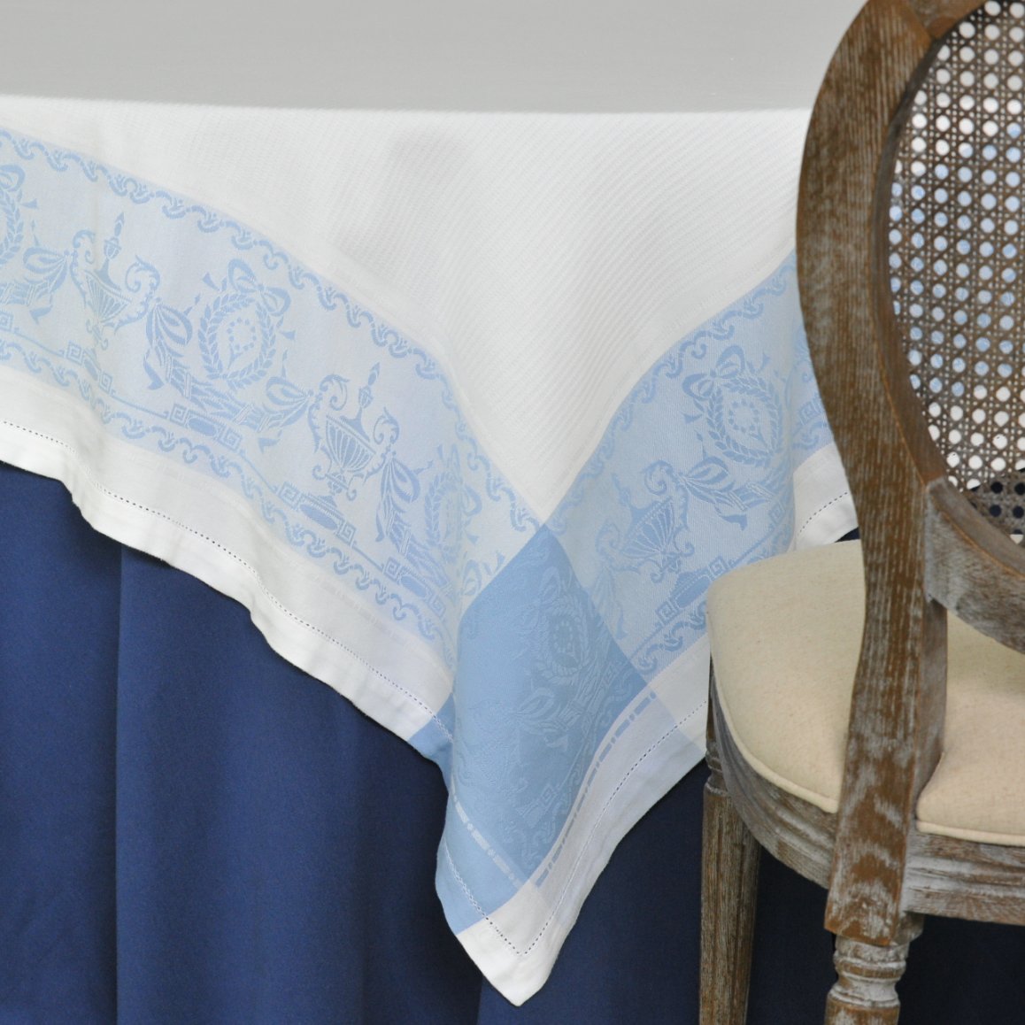 Santorini Blue Tablecoth