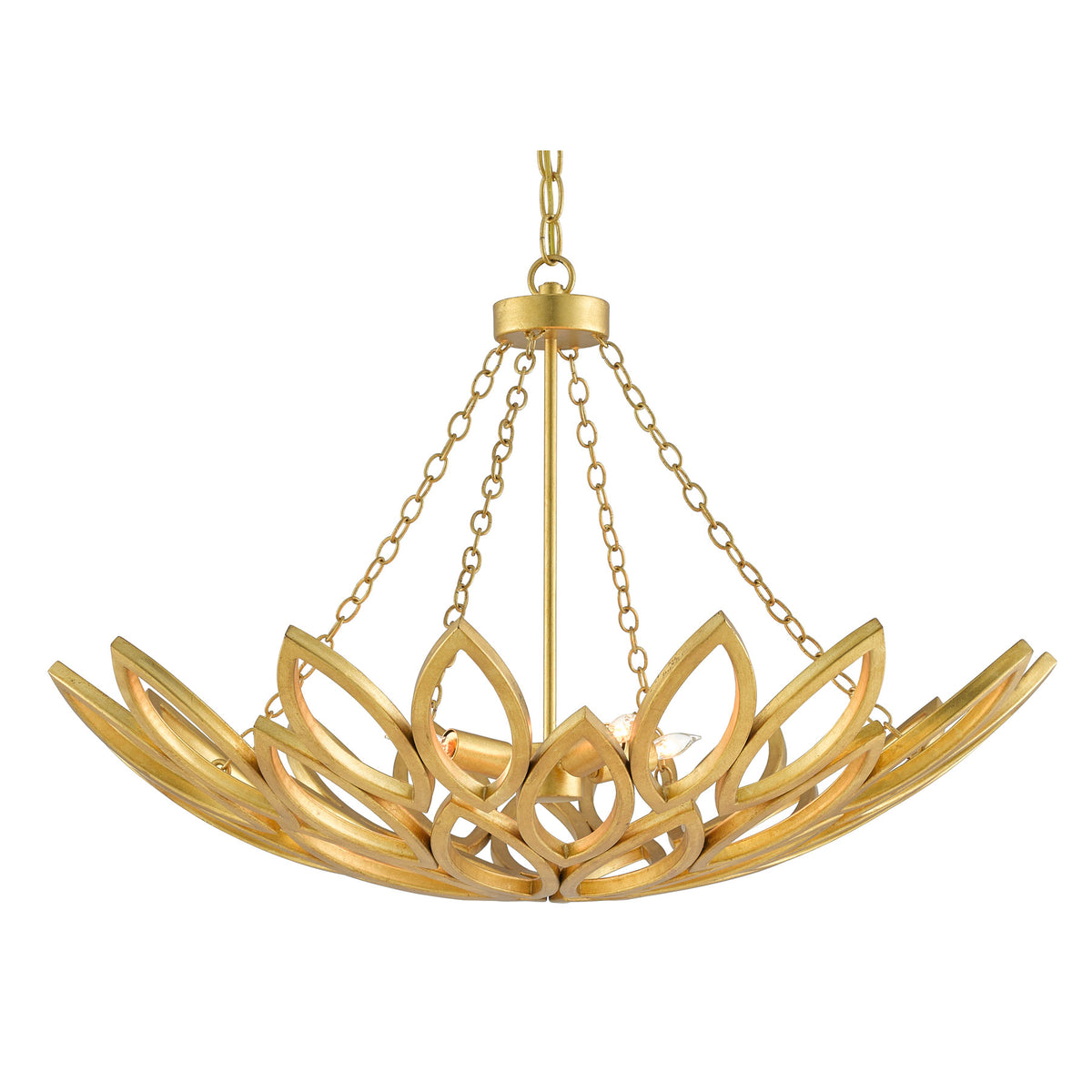 Allemande Gold Chandelier